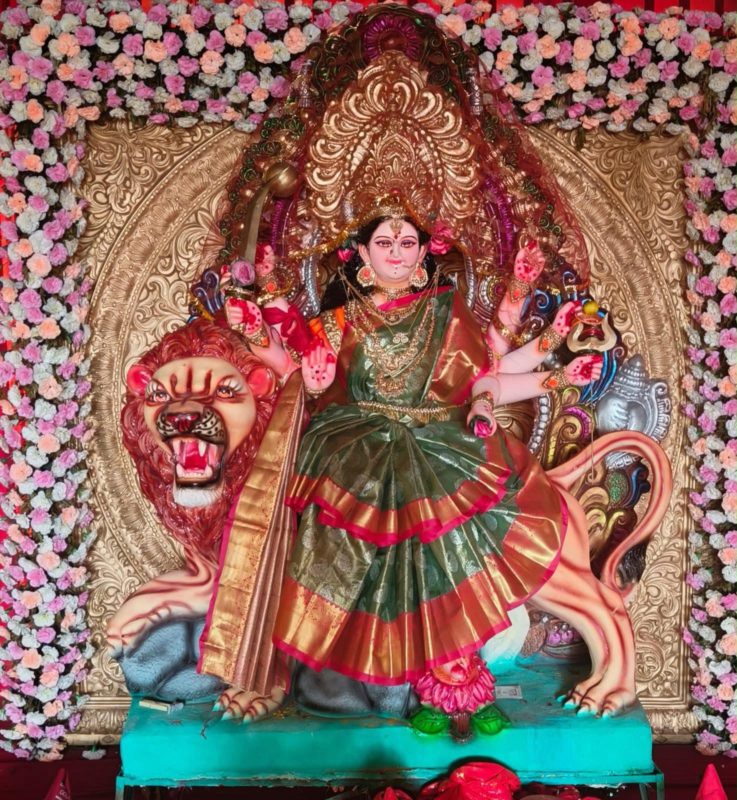 Maa Durga — Navaratri 2025 at Ambience Courtyard